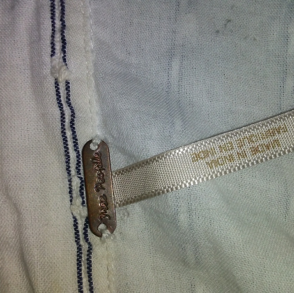 Free people button up top